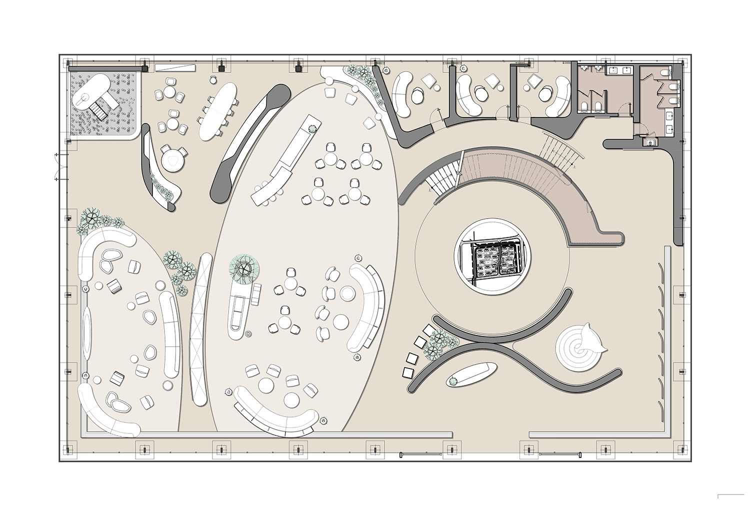 售樓處設計,營銷中心設計,售樓處設計案例,售樓處設計方案,售樓處效果圖,上海,陸家嘴錦繡瀾灣售樓處,竺坊建築設計