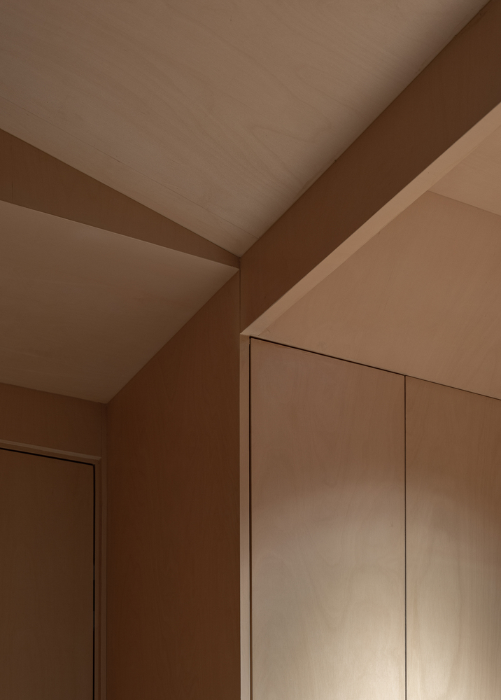 彈性工作室,公寓設計,小戶型設計案例,小公寓設計,單身公寓,原木色,50㎡,微水泥,上海