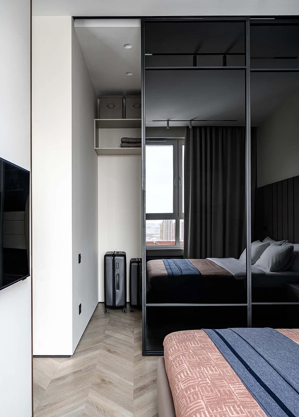 Irina Vashchenko,公寓設計,小戶型設計案例,小公寓設計,單身公寓,原木色+白色,30㎡