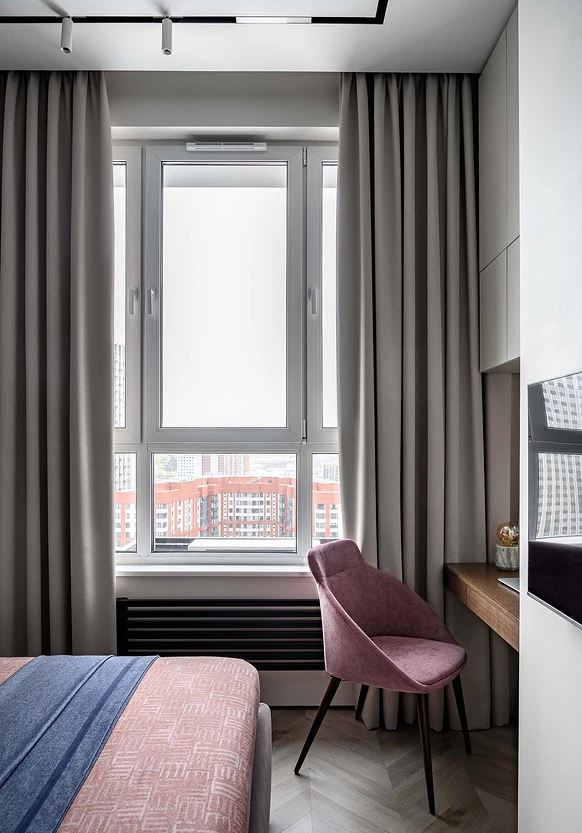 Irina Vashchenko,公寓設計,小戶型設計案例,小公寓設計,單身公寓,原木色+白色,30㎡