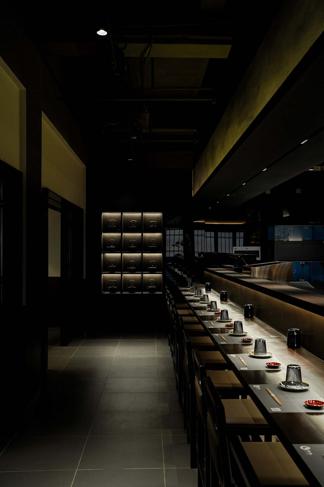 日料店設計,日式餐廳設計,日式料理餐廳設計,餐廳裝修,餐廳設計,餐廳設計方案,餐廳設計案例,深圳,笨魚·燒鳥社,具格設計