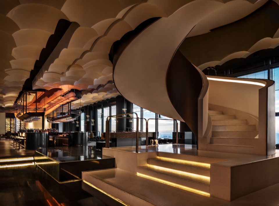 酒吧設計,酒吧設計案例,酒吧設計方案,酒店酒吧設計,酒吧裝修,酒吧效果圖,現代風格酒吧設計,夜店設計,夜店設計案例,蘇州,蘇州W酒店SOL37酒廊,Atelier I-N-D-J