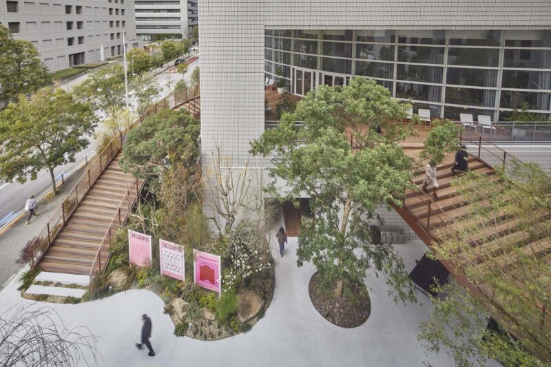 KOKUYO丨8426㎡，日本東京辦公商業綜合體-與城市融為一體