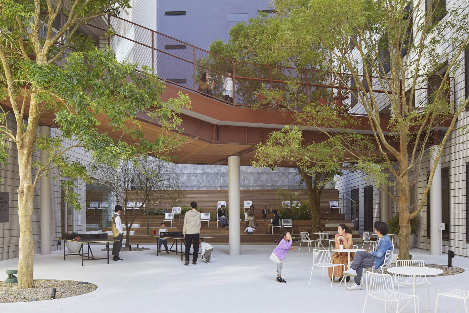 辦公室設計,辦公室裝修,辦公室設計案例,KOKUYO,綜合體,日本,東京,街區式辦公室