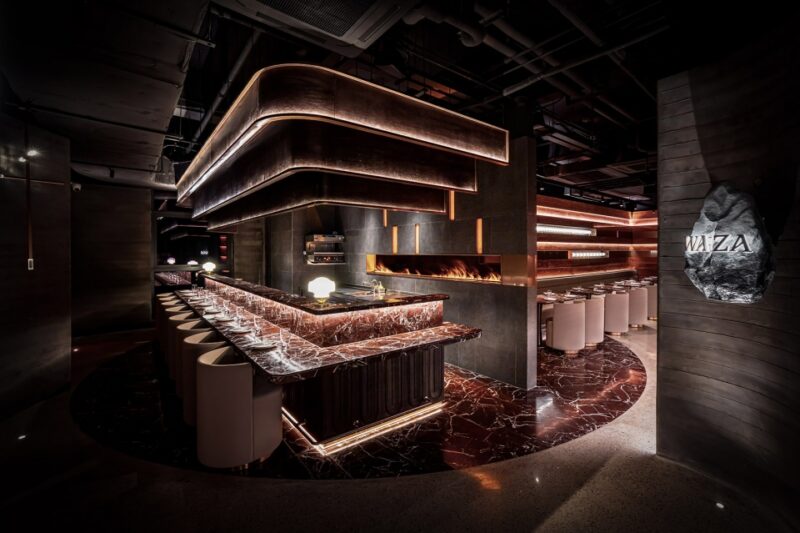 墨瑪設計｜上海WAZA MODERN IZAKAYA餐廳