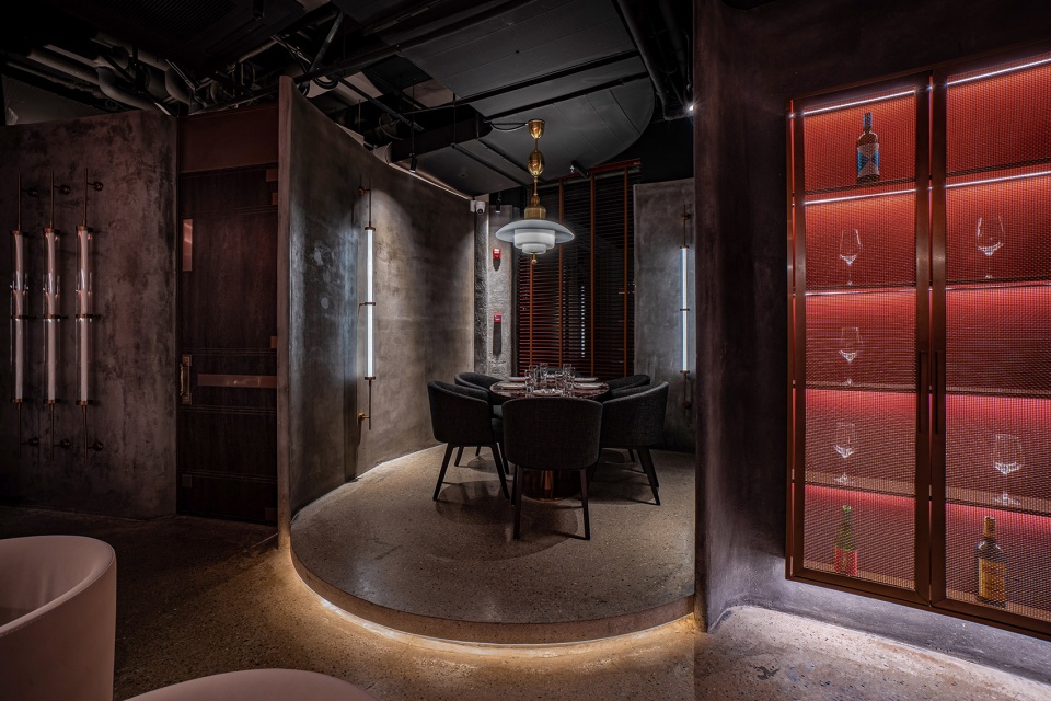 日料店設計,日料餐廳設計,高檔餐廳設計,休閑餐廳設計,餐廳設計,餐廳設計案例,餐廳設計方案,餐廳裝修,上海,WAZA MODERN IZAKAYA餐廳,墨瑪設計