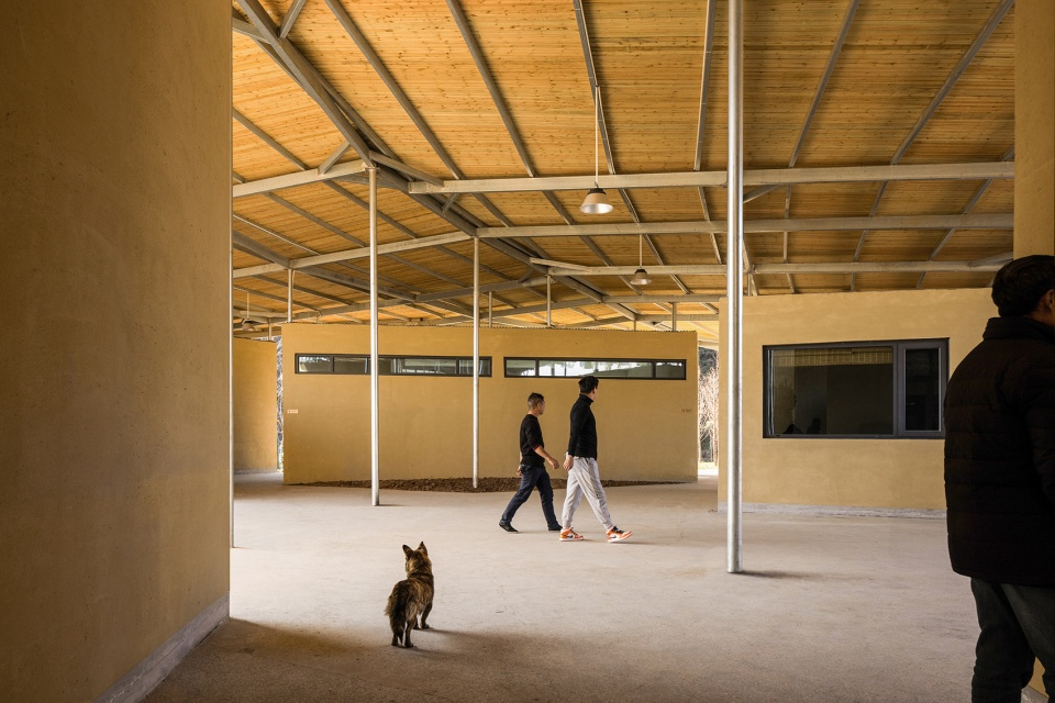 餐廳設計,休閑餐廳設計,鄉村餐廳設計,餐廳設計案例,餐廳設計方案,餐廳裝修,湖北,五福山水龍家宴餐廳,小寫建築事務所