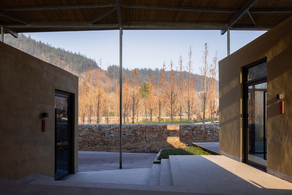 餐廳設計,休閑餐廳設計,鄉村餐廳設計,餐廳設計案例,餐廳設計方案,餐廳裝修,湖北,五福山水龍家宴餐廳,小寫建築事務所