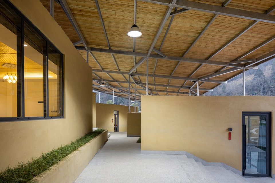 餐廳設計,休閑餐廳設計,鄉村餐廳設計,餐廳設計案例,餐廳設計方案,餐廳裝修,湖北,五福山水龍家宴餐廳,小寫建築事務所