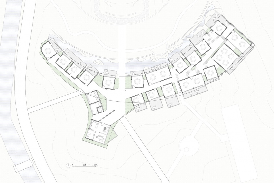 餐廳設計,休閑餐廳設計,鄉村餐廳設計,餐廳設計案例,餐廳設計方案,餐廳裝修,湖北,五福山水龍家宴餐廳,小寫建築事務所