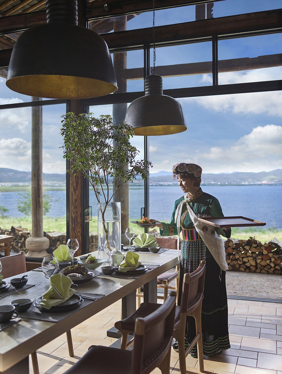 酒店設計,設計酒店,度假酒店設計,酒店設計案例,民宿設計,酒店設計方案,酒店裝修,雲南,麗江拉市海麗世山居酒店,尤磊工作室