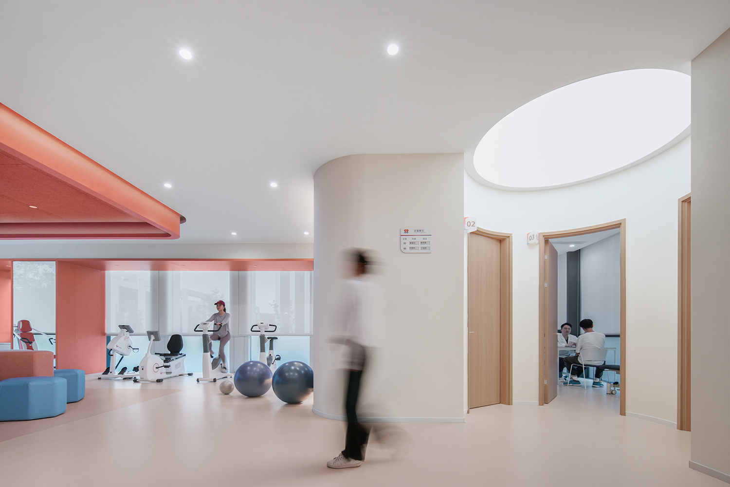 門診設計,診所設計,診所設計案例,診所裝修,診所設計方案,上海,永馨康複,JYDP間睦設計