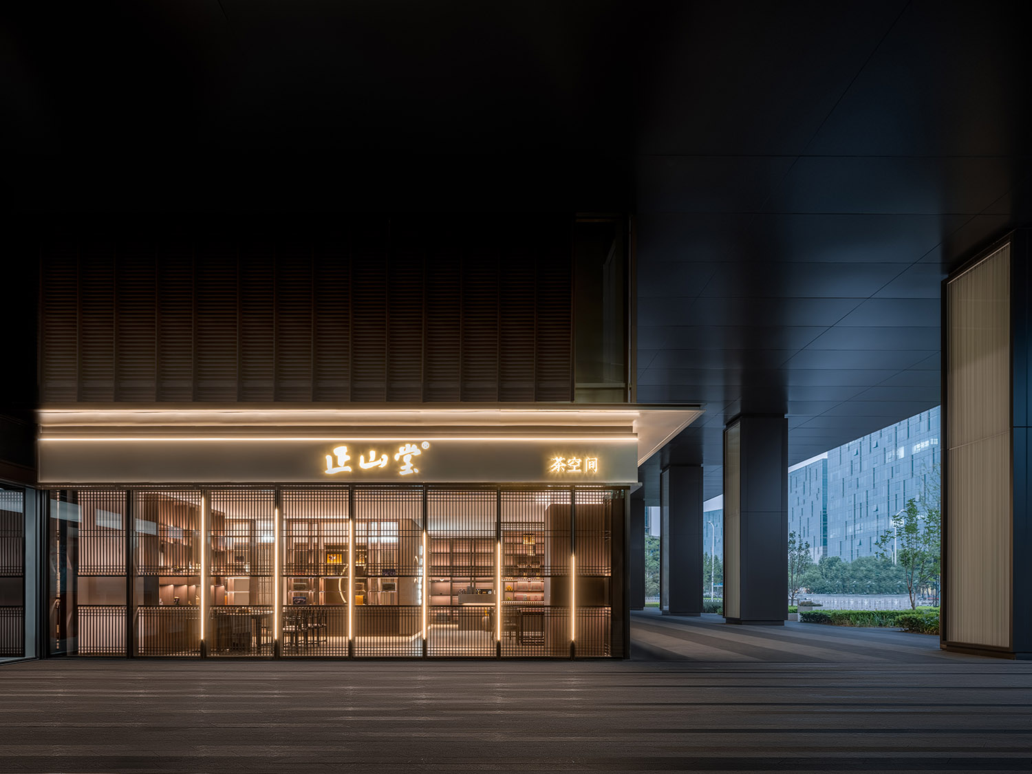 茶室設計,茶飲店設計,茶室設計案例,茶室設計方案,茶室裝修,上海,正山堂茶室,澱川設計,DCDSAA澱川建築事務所