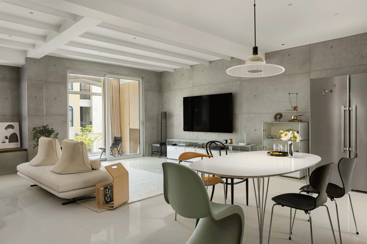 210㎡住宅設計,210㎡,住宅設計案例,家裝設計,閣樓設計,複式設計,住宅設計案例,住宅設計方案,現代風格住宅設計,杭州,追追與寶亮的家,靜謐設計研究室