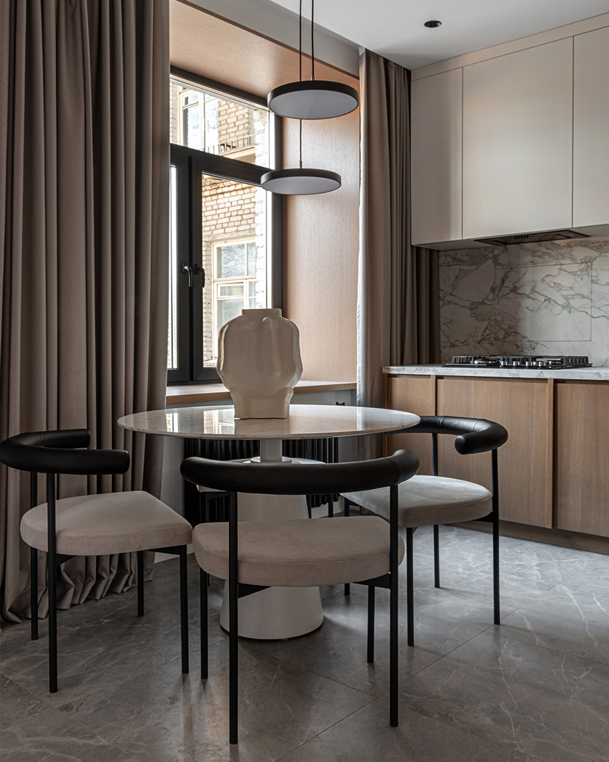 Osome,公寓設計,小戶型設計案例,小公寓設計,三室公寓,原木色+白色,長虹玻璃,65㎡