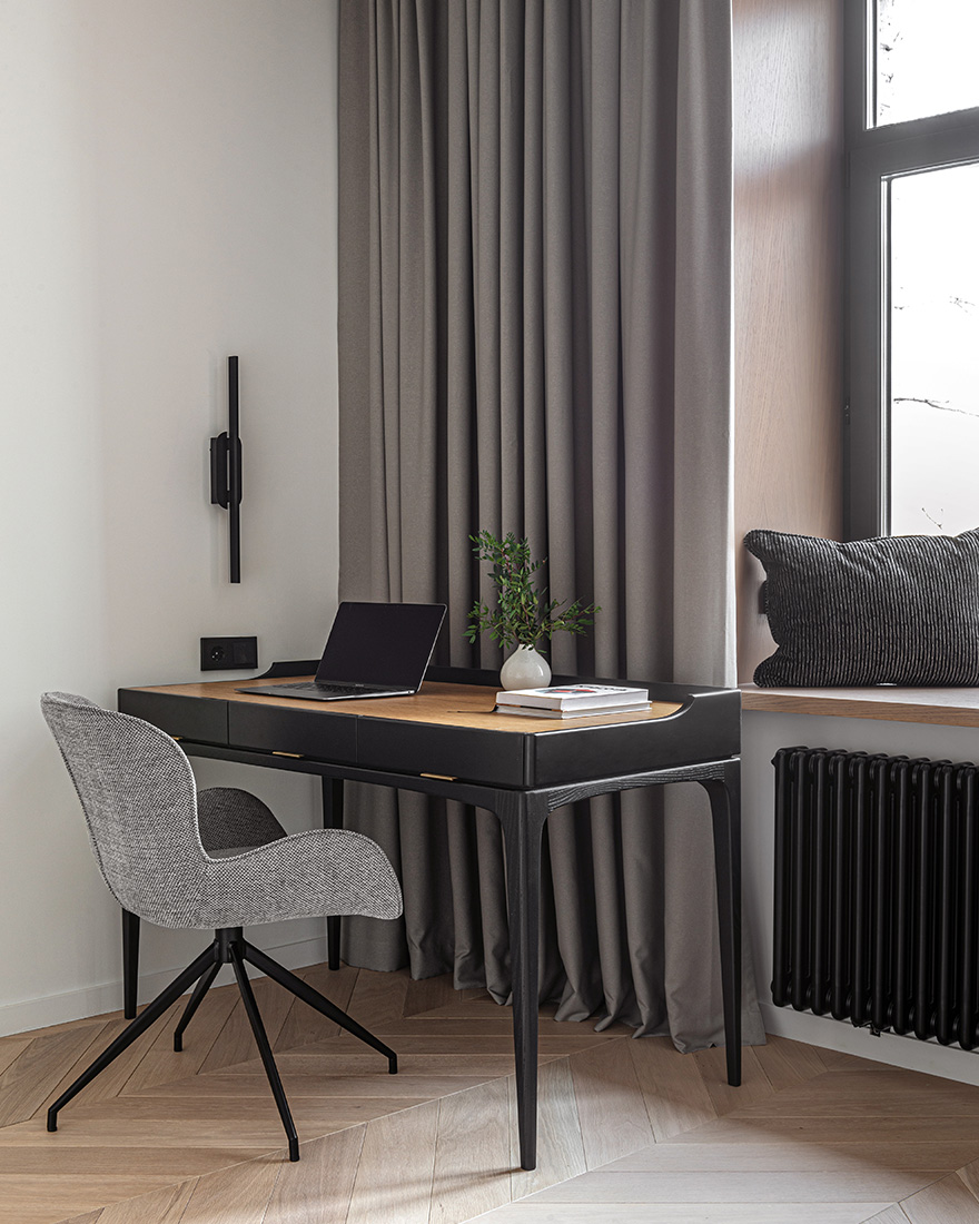 Osome,公寓設計,小戶型設計案例,小公寓設計,三室公寓,原木色+白色,長虹玻璃,65㎡