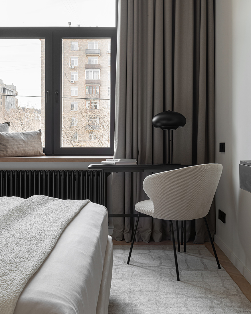 Osome,公寓設計,小戶型設計案例,小公寓設計,三室公寓,原木色+白色,長虹玻璃,65㎡