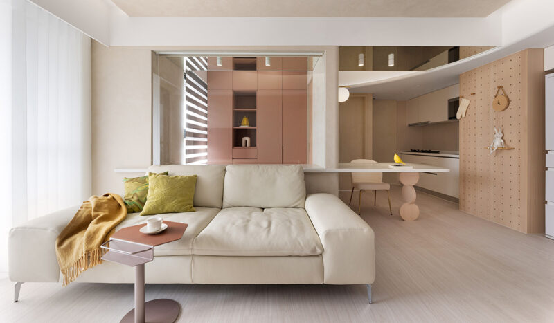 福研設計｜60㎡，理想安居之地，送給母親和女兒的禮物！