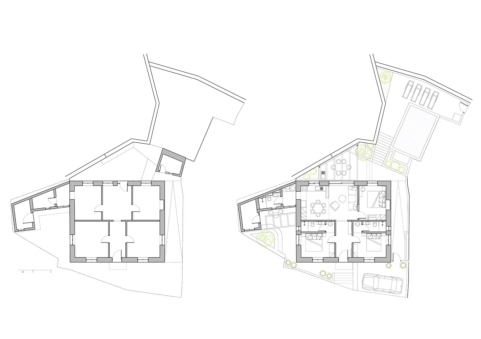alkisti roussou,別墅設計案例,希臘,別墅改造,景觀別墅,國外別墅設計案例,泳池別墅