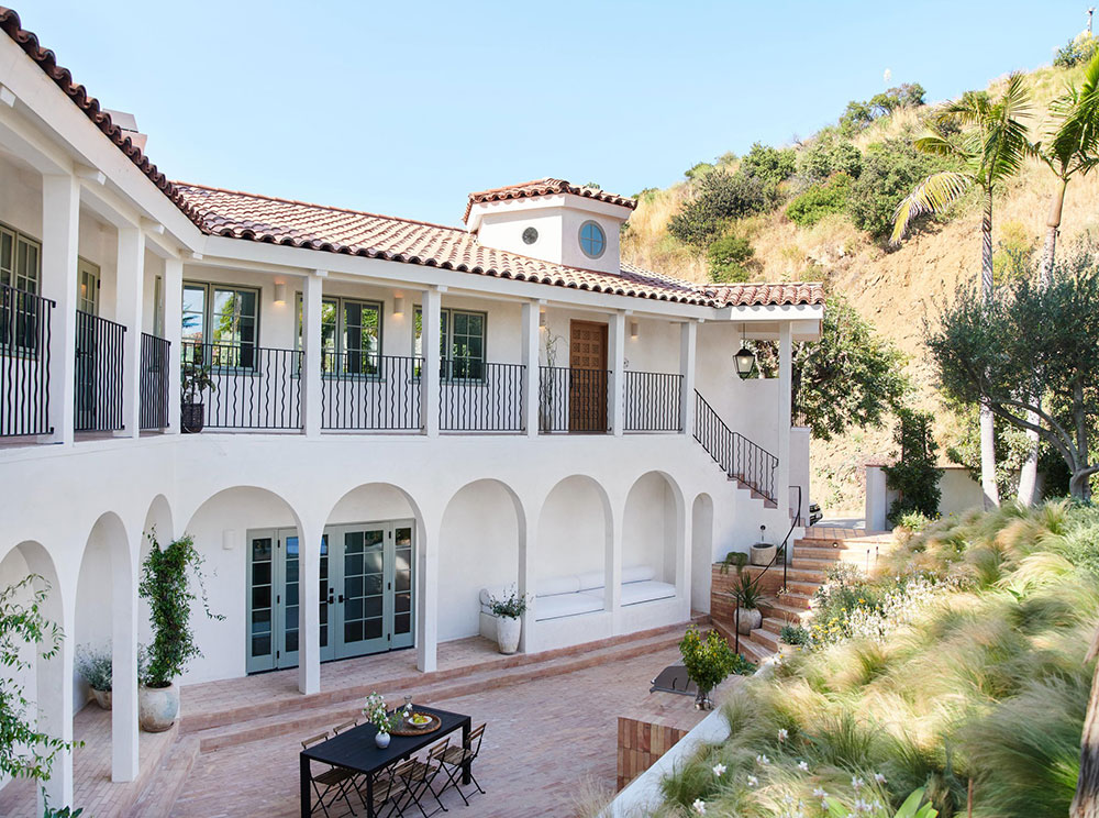 Omedezin,別墅設計案例,別墅設計方案,庭院別墅,洛杉磯,西班牙風格,地中海風格