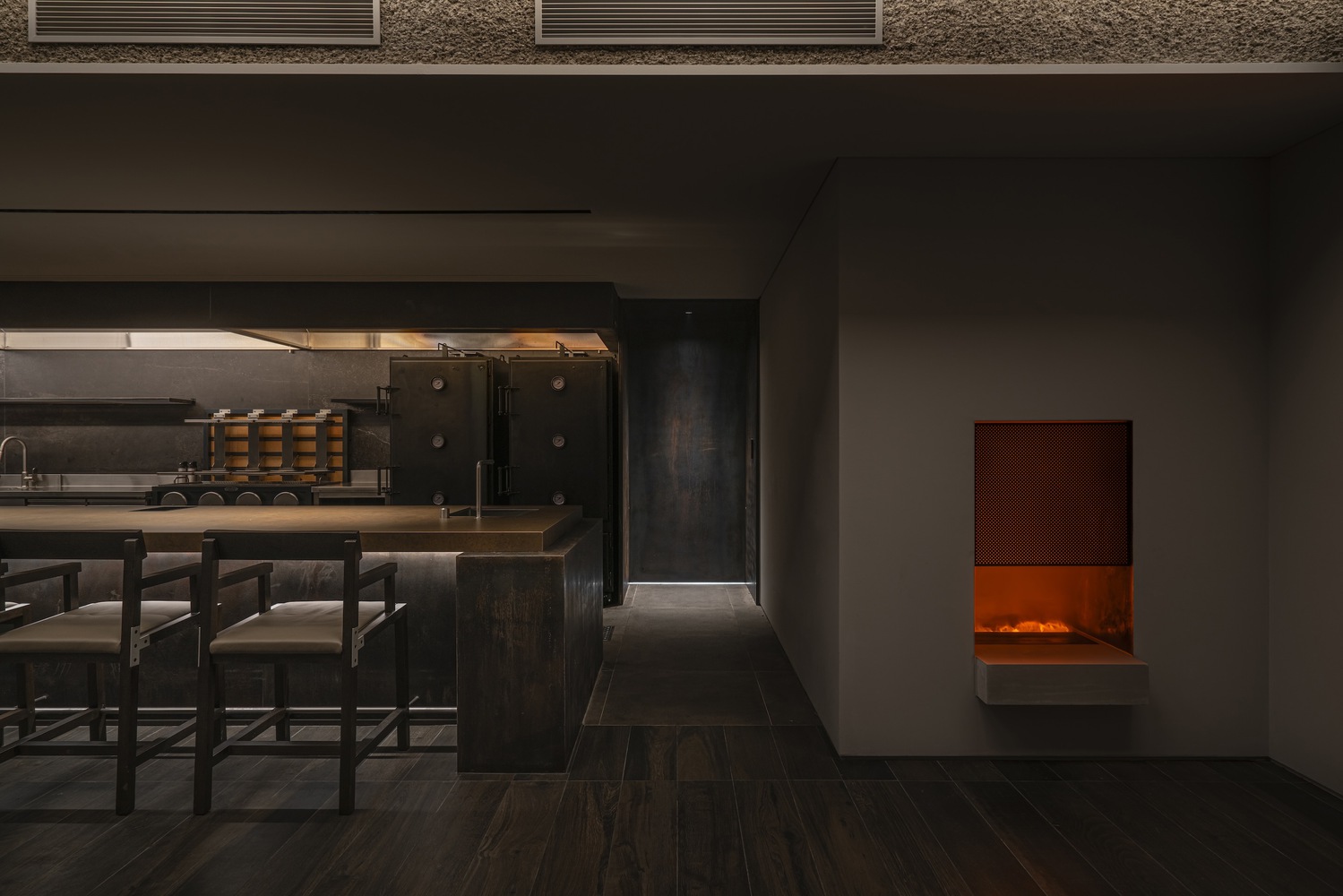 Project Mark,餐廳設計,餐廳設計案例,餐廳設計方案,餐廳裝修,餐廳效果圖,煙霧餐廳,韓國,465㎡