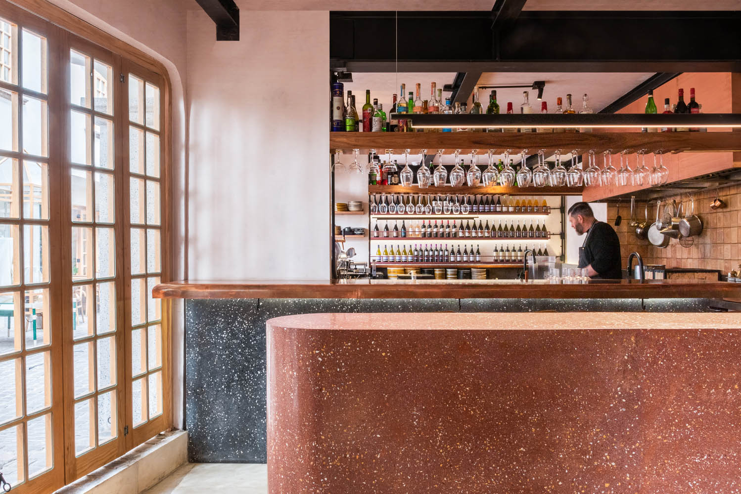 酒吧設計,酒吧設計案例,酒吧設計方案,酒吧裝修,Sofía Betancur,Polpo美食酒吧,墨西哥,70㎡