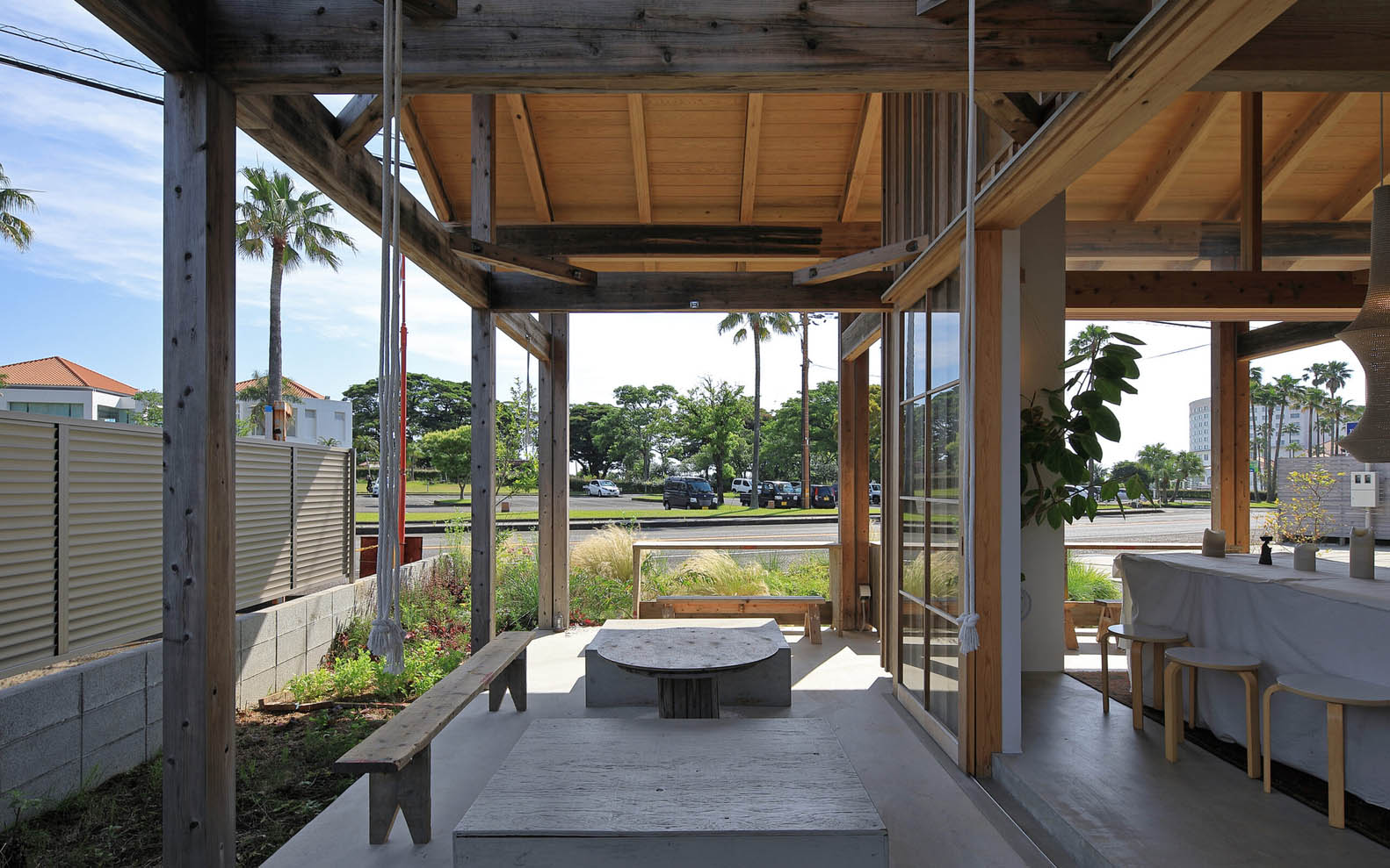 Takeshi Ishiodori Architecture ,咖啡店設計,咖啡店設計案例,咖啡店設計方案,日本,宮崎,創意咖啡店,咖啡店裝修,Anandah Café
