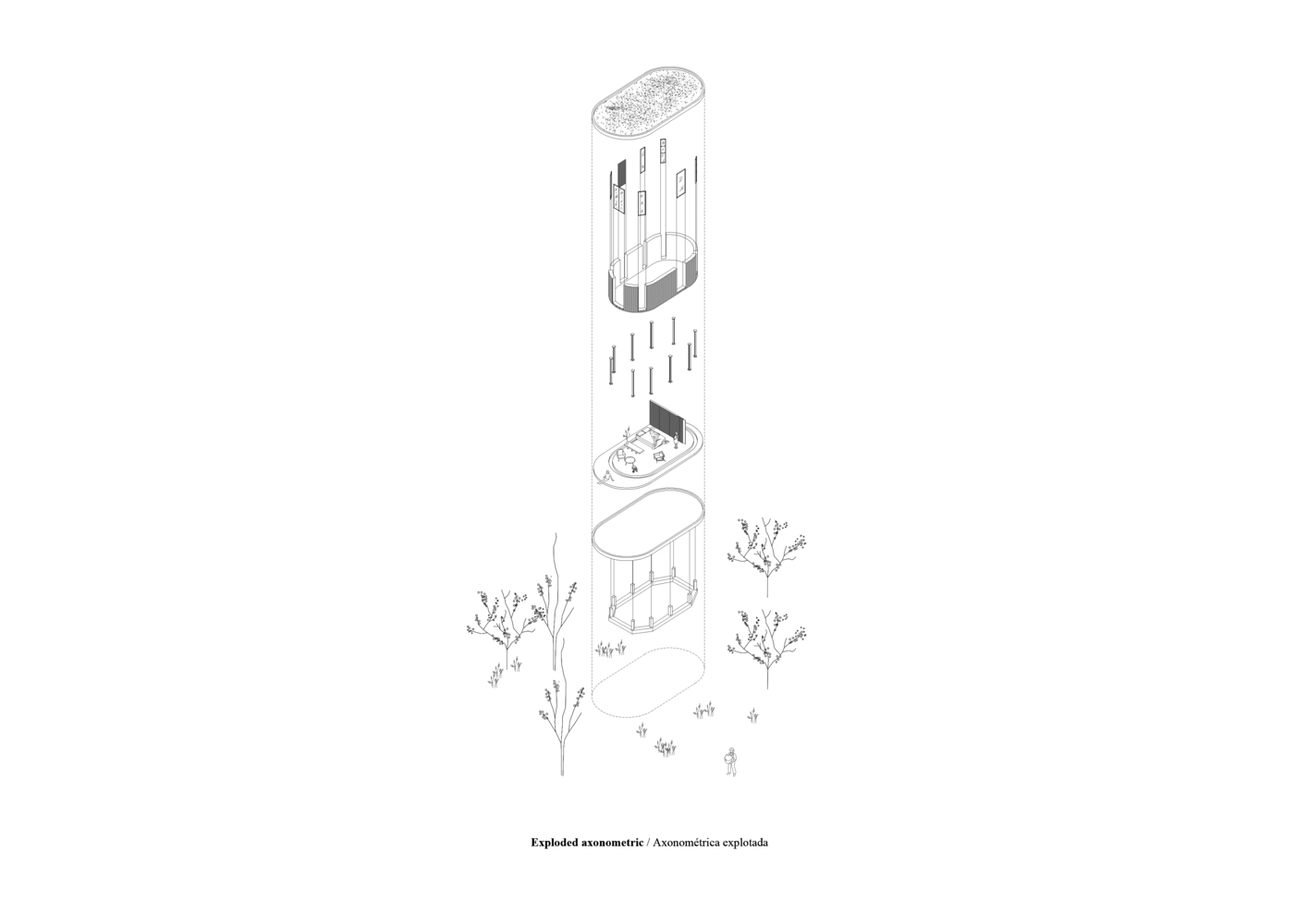 民宿設計,度假小屋,Gramática Arquitectónica,民宿設計案例,西班牙,民宿小屋