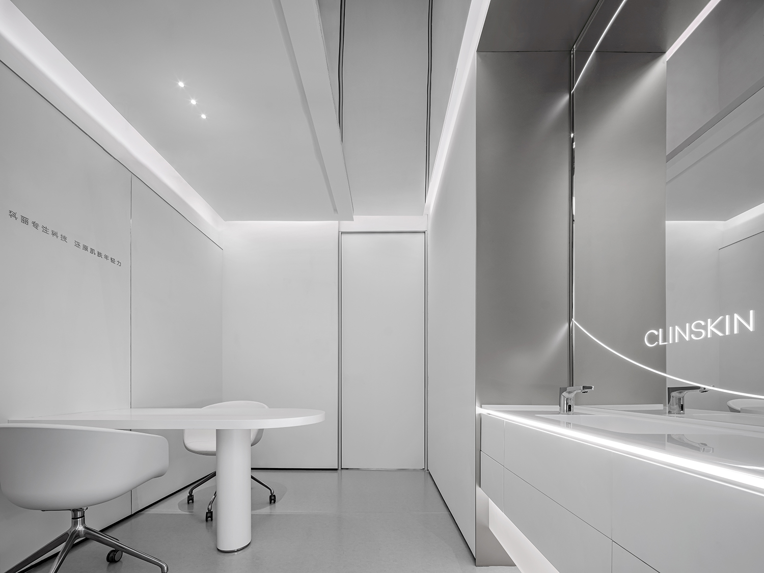 美容店設計,美容院設計,醫美空間設計,醫療美容診所設計,美容院設計方案,美容院設計案例,深圳,CLINSKIN科麗研肌醫療美容診所,KAIPAI 凱派設計