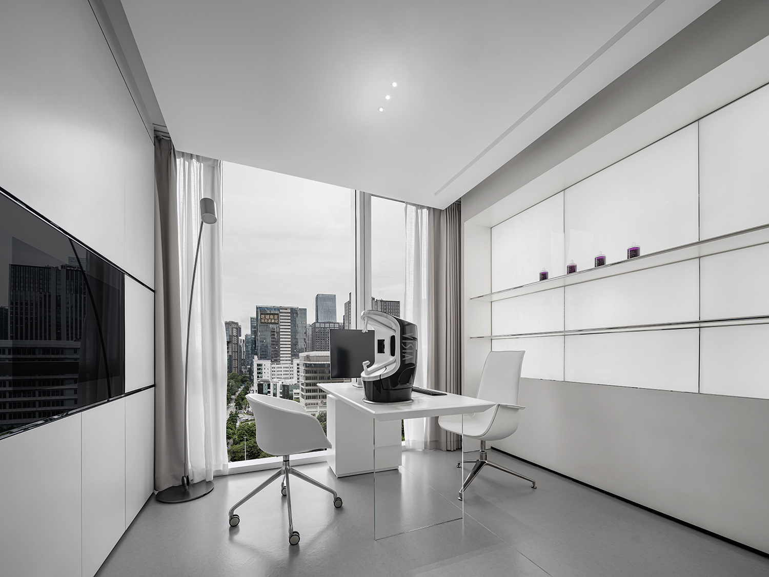 美容店設計,美容院設計,醫美空間設計,醫療美容診所設計,美容院設計方案,美容院設計案例,深圳,CLINSKIN科麗研肌醫療美容診所,KAIPAI 凱派設計