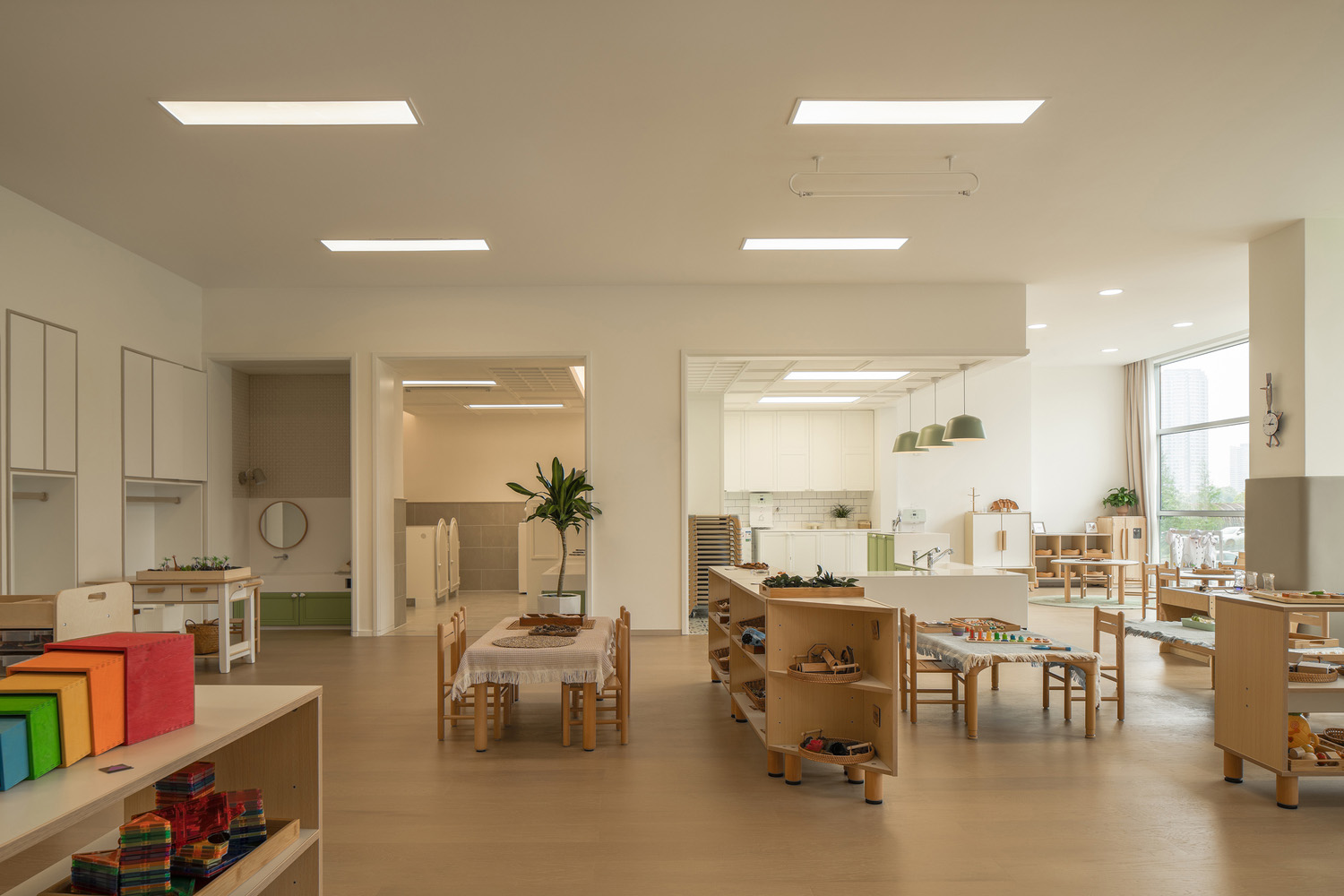 幼兒園設計,幼兒園設計方案,幼兒園設計案例,校園設計,學校設計,天仝建築,成都,麓湖雲朵幼兒園