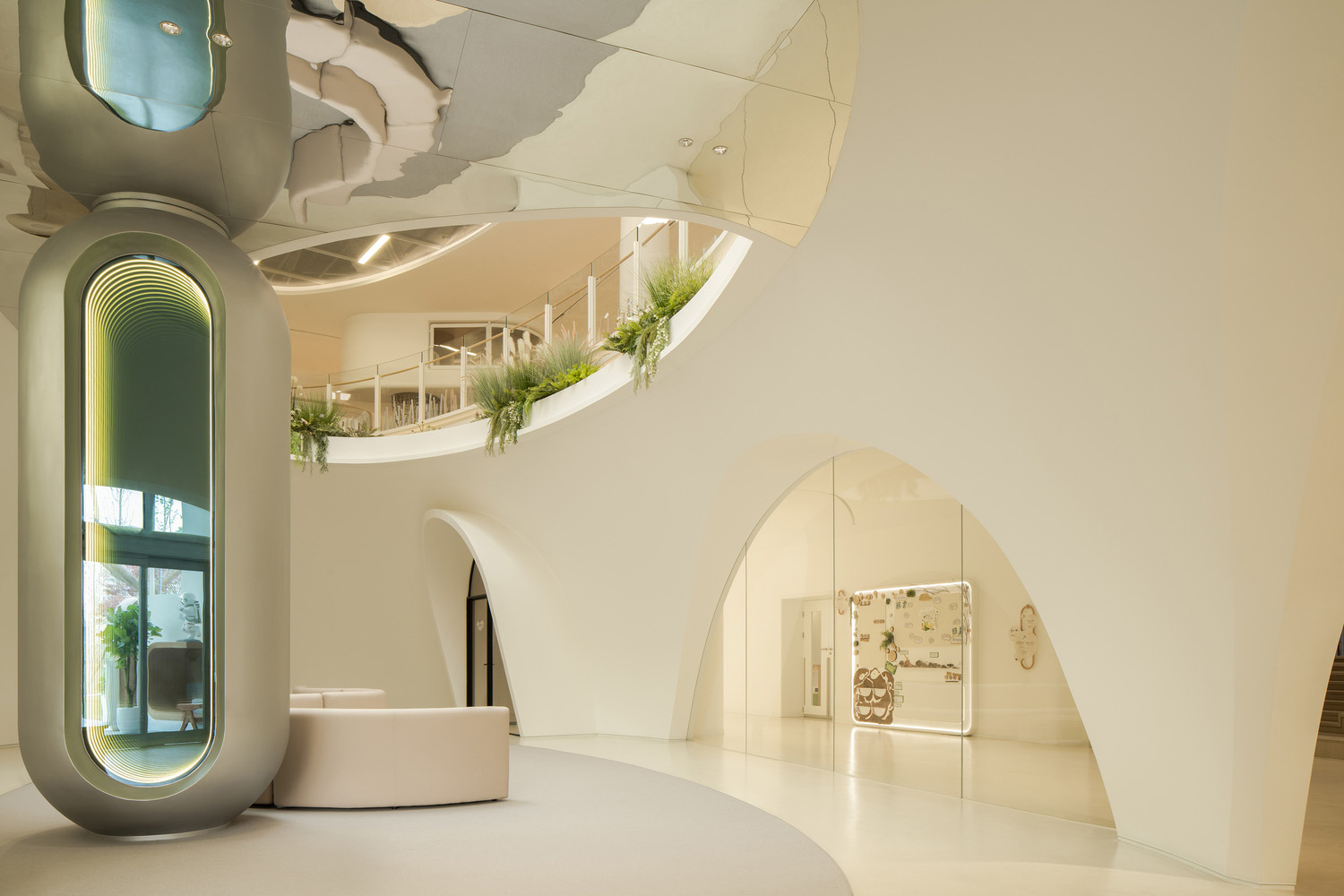 幼兒園設計,幼兒園設計方案,幼兒園設計案例,校園設計,學校設計,天仝建築,成都,麓湖雲朵幼兒園