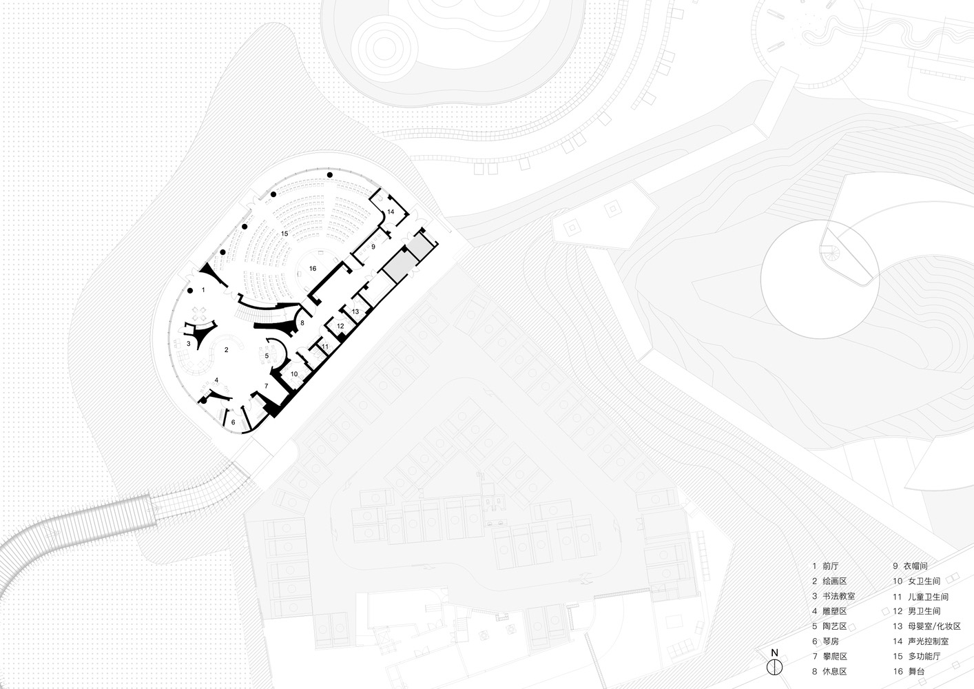 幼兒園設計,幼兒園設計方案,幼兒園設計案例,校園設計,學校設計,天仝建築,成都,麓湖雲朵幼兒園