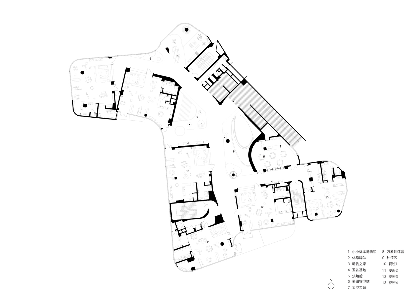 幼兒園設計,幼兒園設計方案,幼兒園設計案例,校園設計,學校設計,天仝建築,成都,麓湖雲朵幼兒園