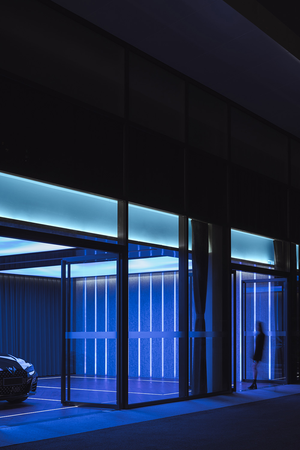 展廳設計,汽車展廳設計,體驗中心設計,體驗店設計,汽車體驗店設計,汽車銷售店設計,展廳設計案例,展廳設計方案,長沙,City Walk：BMW長沙可持續智能化展廳,ARCHIHOPE朱海博建築事務所