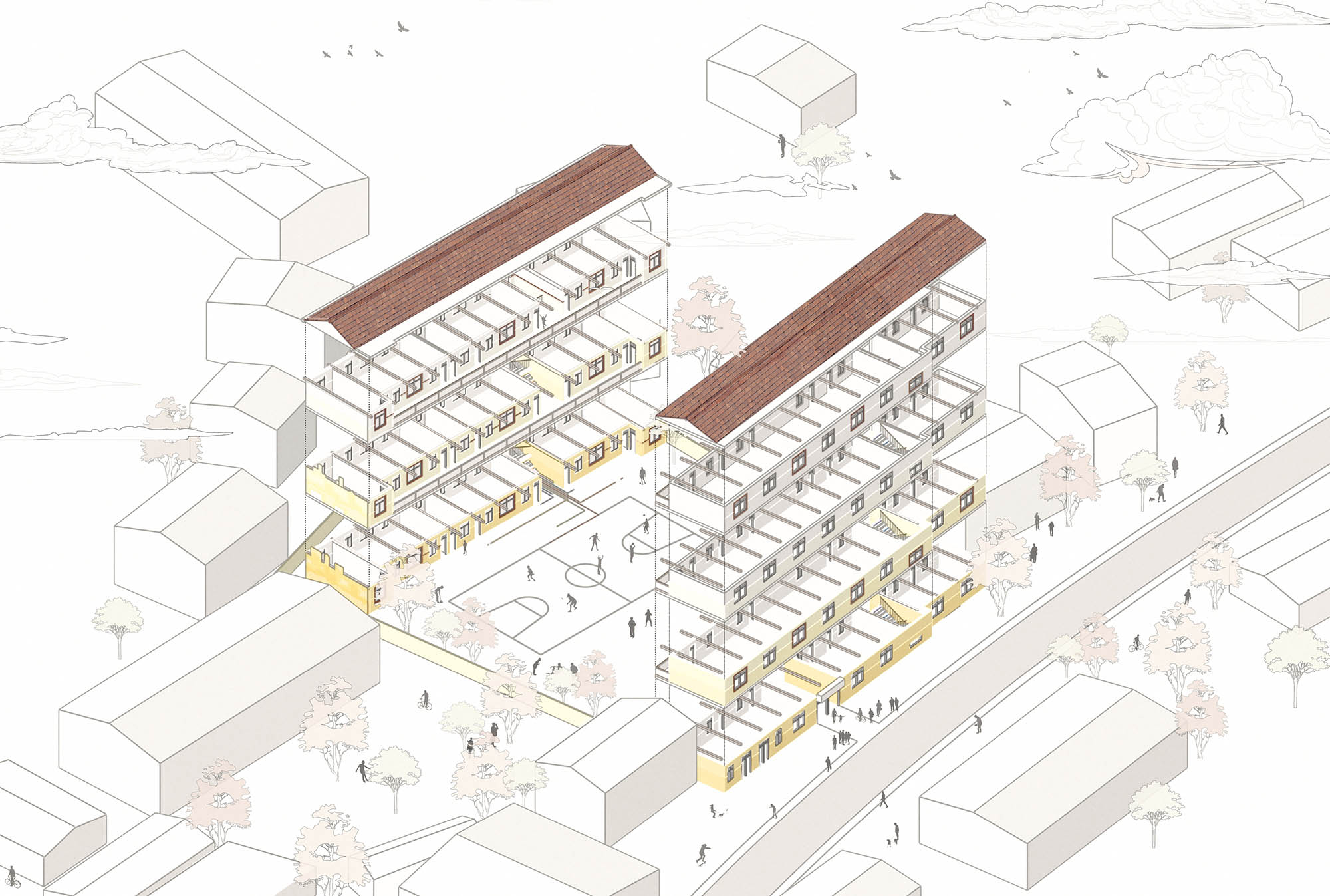 學校設計,小學設計,學校改造設計,校園設計,學校裝修,學校設計案例,學校設計方案,校園改造,湖南醴陵,長沙嶺希望小學公益改造,楊楠,平介設計