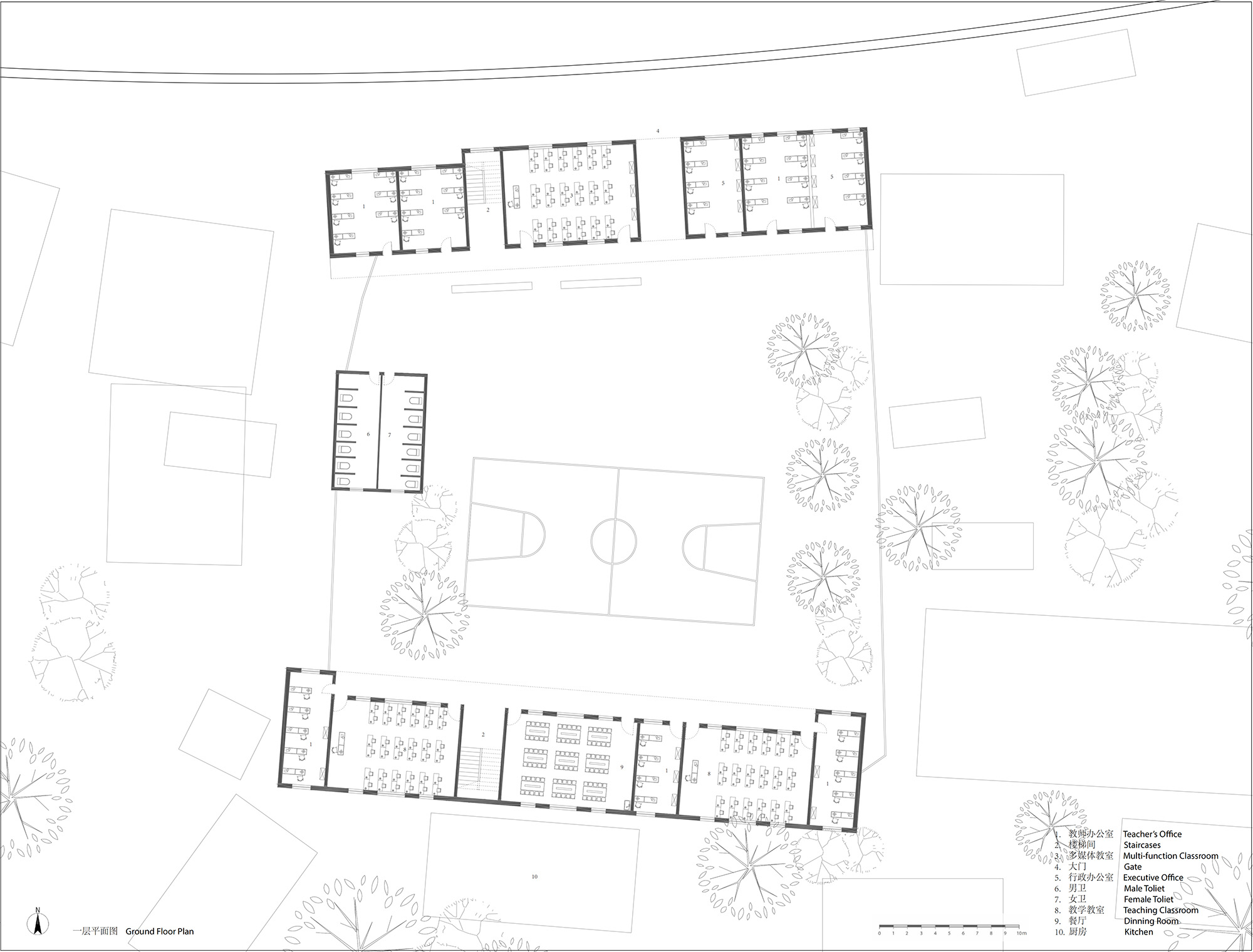 學校設計,小學設計,學校改造設計,校園設計,學校裝修,學校設計案例,學校設計方案,校園改造,湖南醴陵,長沙嶺希望小學公益改造,楊楠,平介設計