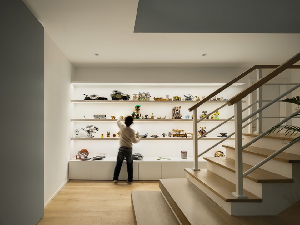 450㎡疊墅設計,疊墅設計,450㎡,現代風格住宅設計,別墅設計,住宅設計案例,住宅設計方案,上海,躲貓貓之屋,理想貓空間設計