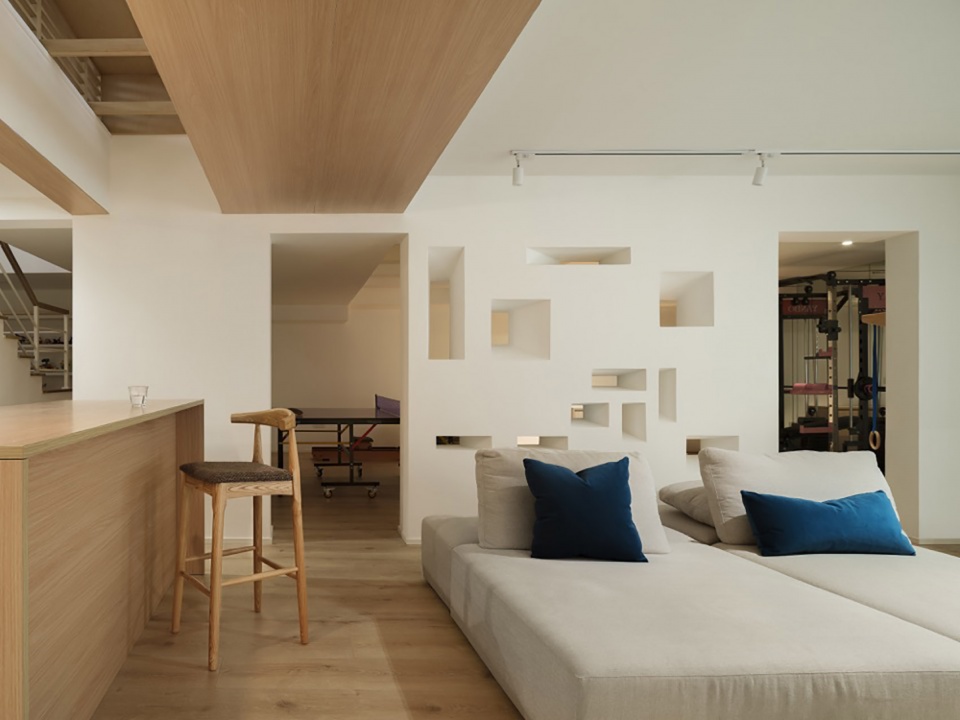 450㎡疊墅設計,疊墅設計,450㎡,現代風格住宅設計,別墅設計,住宅設計案例,住宅設計方案,上海,躲貓貓之屋,理想貓空間設計