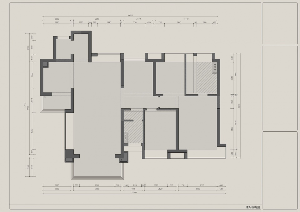 136㎡住宅設計,136㎡,住宅設計案例,住宅設計方案,公寓設計,住宅設計,家裝設計,小戶型設計,廣州,嶼Island,未止工作室