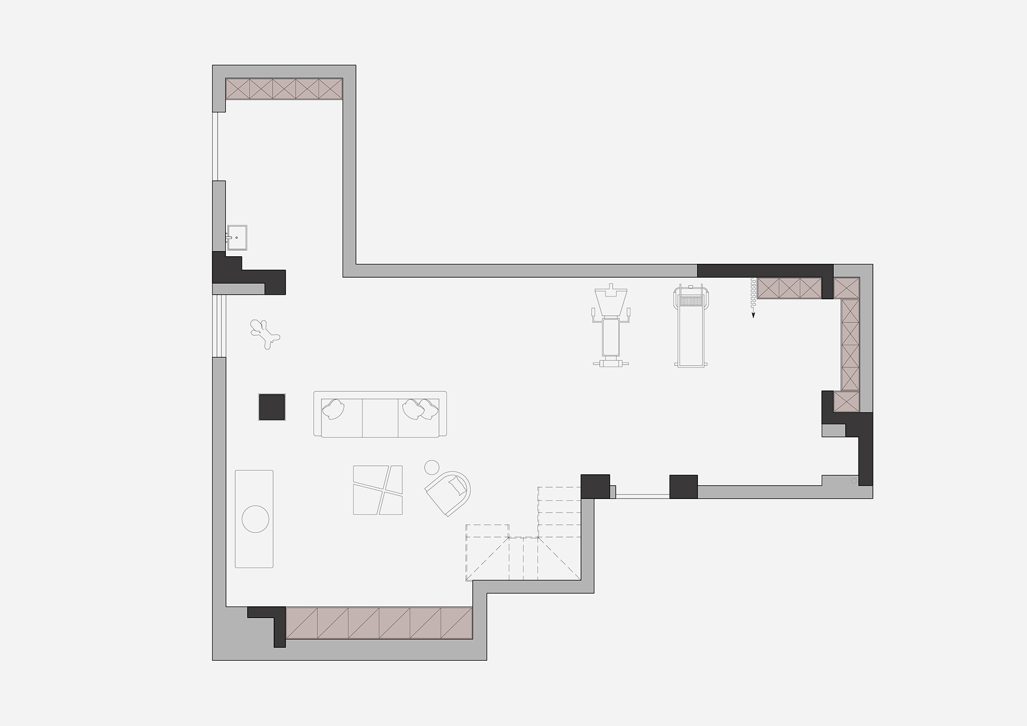 300㎡別墅設計,300㎡,別墅設計,別墅設計案例,別墅設計方案,住宅設計,現代風格住宅設計,合肥,住宅枝葉扶蘇,量子空間設計