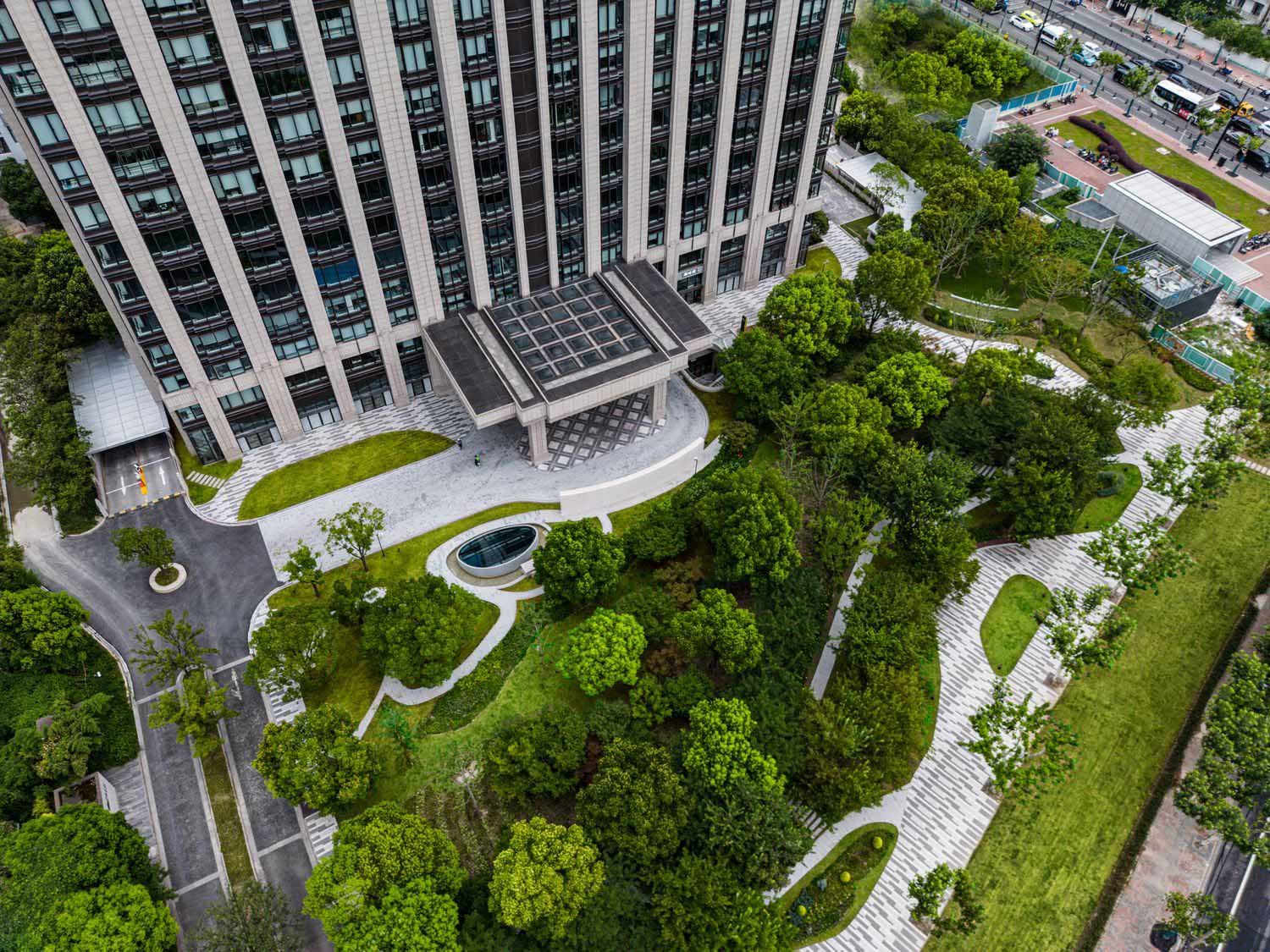 辦公建築設計,建築設計,辦公景觀設計,園區景觀設計,景觀設計,上海,和光天地綠色公園式生態辦公建築,MAS奇皇室內設計