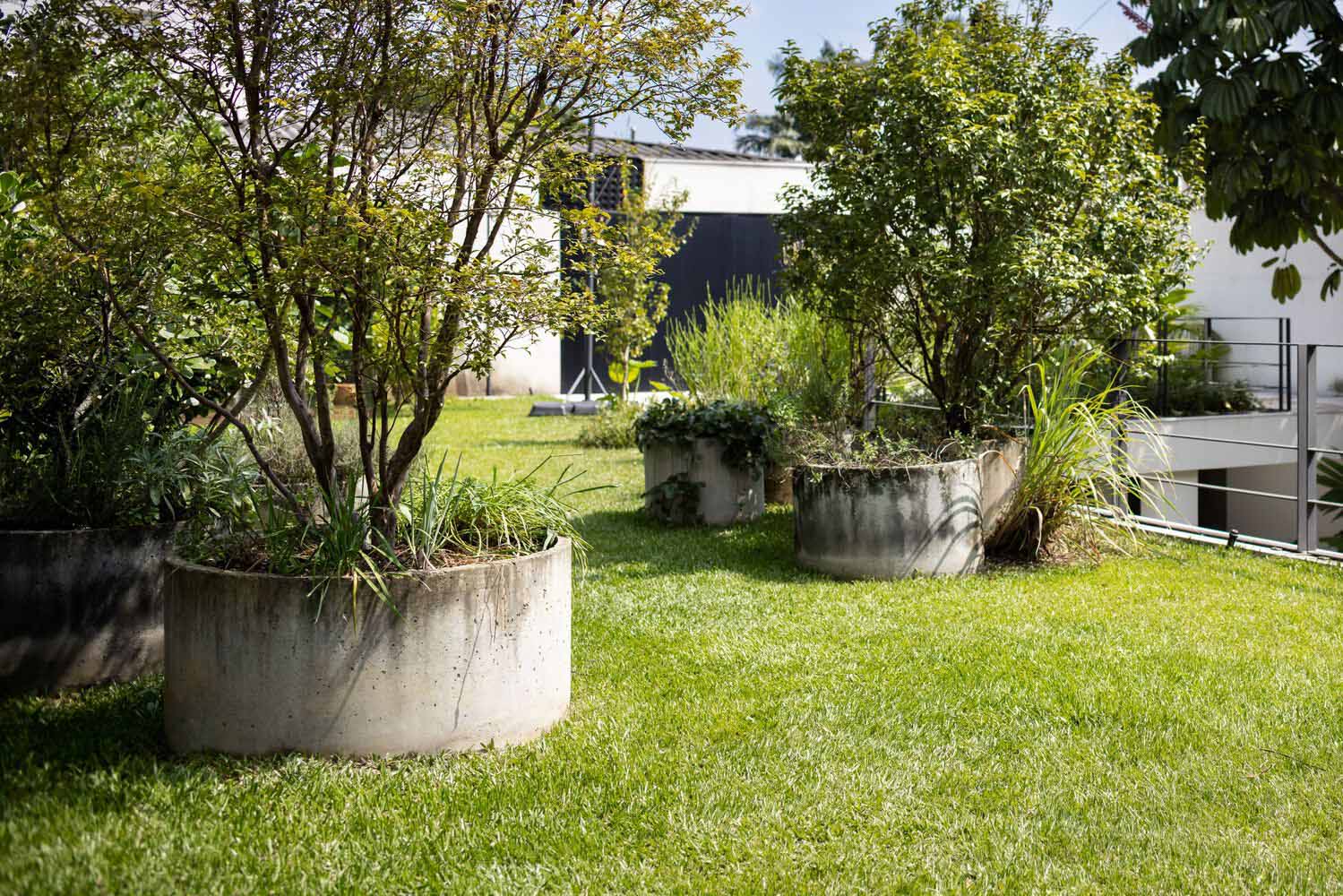 住宅設計,別墅設計案例,Gabriella Ornaghi,庭院別墅,巴西,國外住宅設計案例,400㎡,聖保羅,景觀別墅