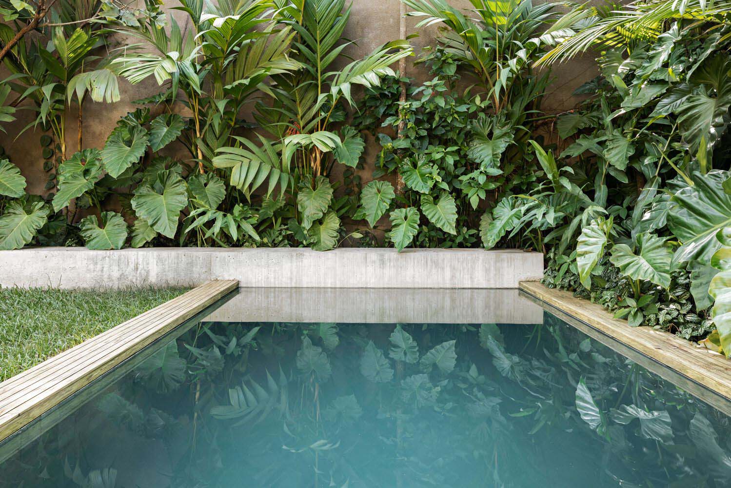 住宅設計,別墅設計案例,Gabriella Ornaghi,庭院別墅,巴西,國外住宅設計案例,400㎡,聖保羅,景觀別墅