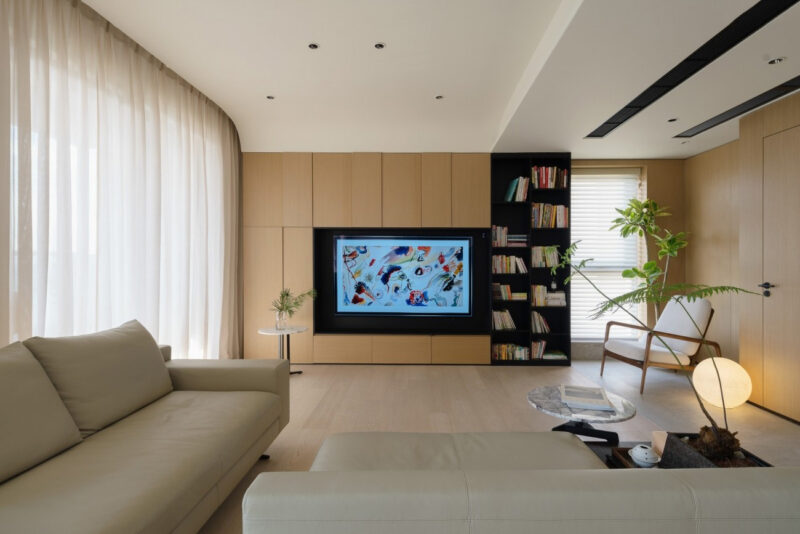 懶貓創意設計 | 176㎡，深圳寶安複式公寓-置身生活感的自然美宅