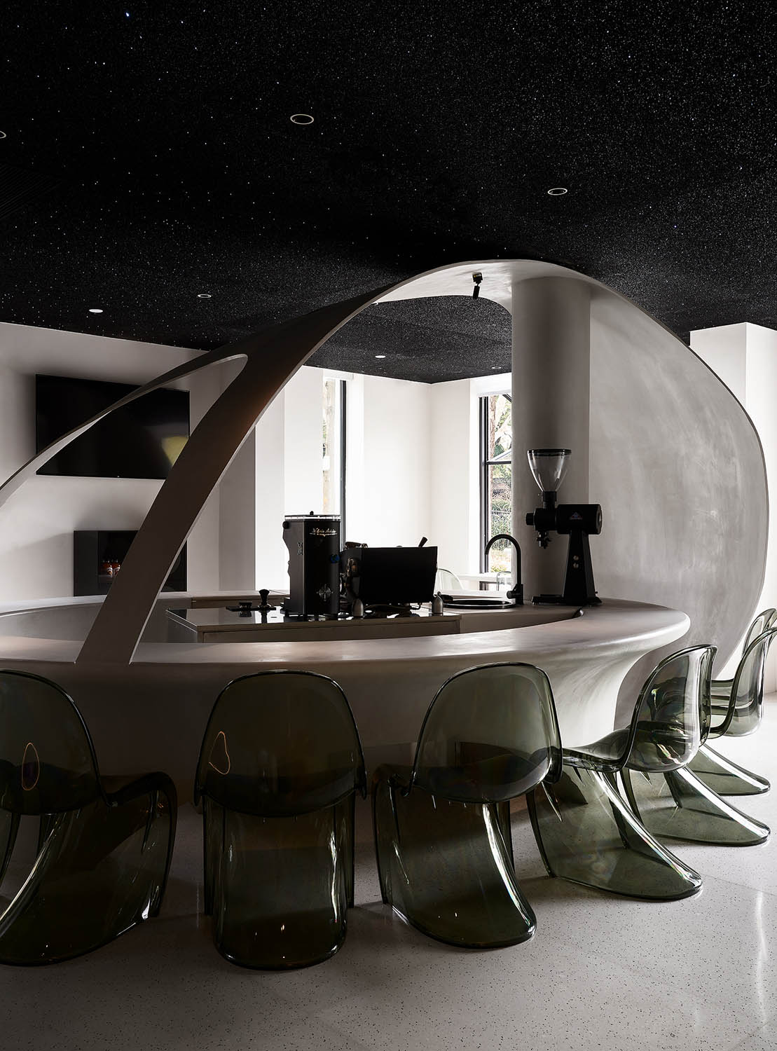 咖啡店設計,咖啡店設計案例,咖啡店設計方案,展廳設計,智能家居展廳設計,杭州,瓊宇科技&META Coffee,單複設計