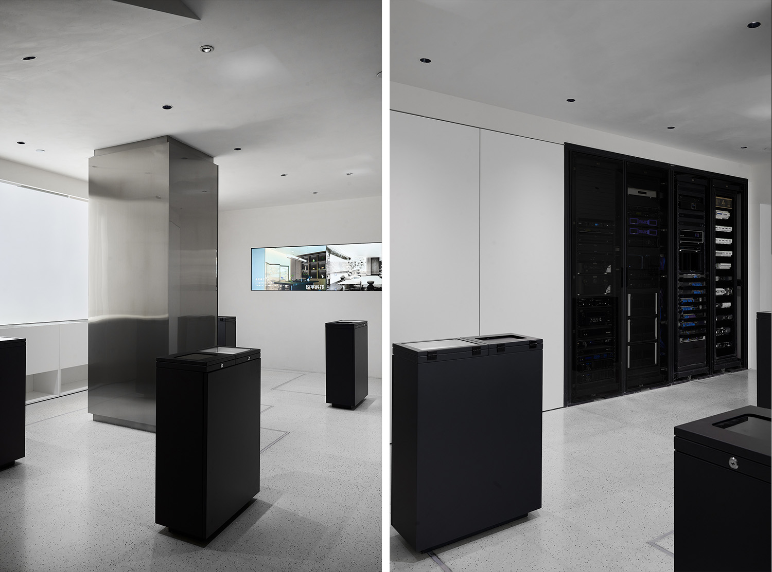 咖啡店設計,咖啡店設計案例,咖啡店設計方案,展廳設計,智能家居展廳設計,杭州,瓊宇科技&META Coffee,單複設計