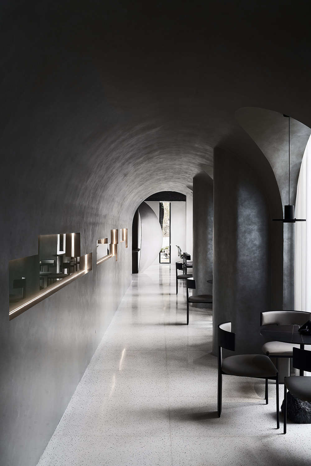 咖啡店設計,咖啡店設計案例,咖啡店設計方案,展廳設計,智能家居展廳設計,杭州,瓊宇科技&META Coffee,單複設計