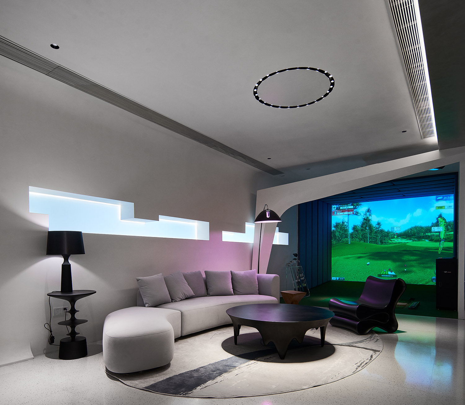 咖啡店設計,咖啡店設計案例,咖啡店設計方案,展廳設計,智能家居展廳設計,杭州,瓊宇科技&META Coffee,單複設計