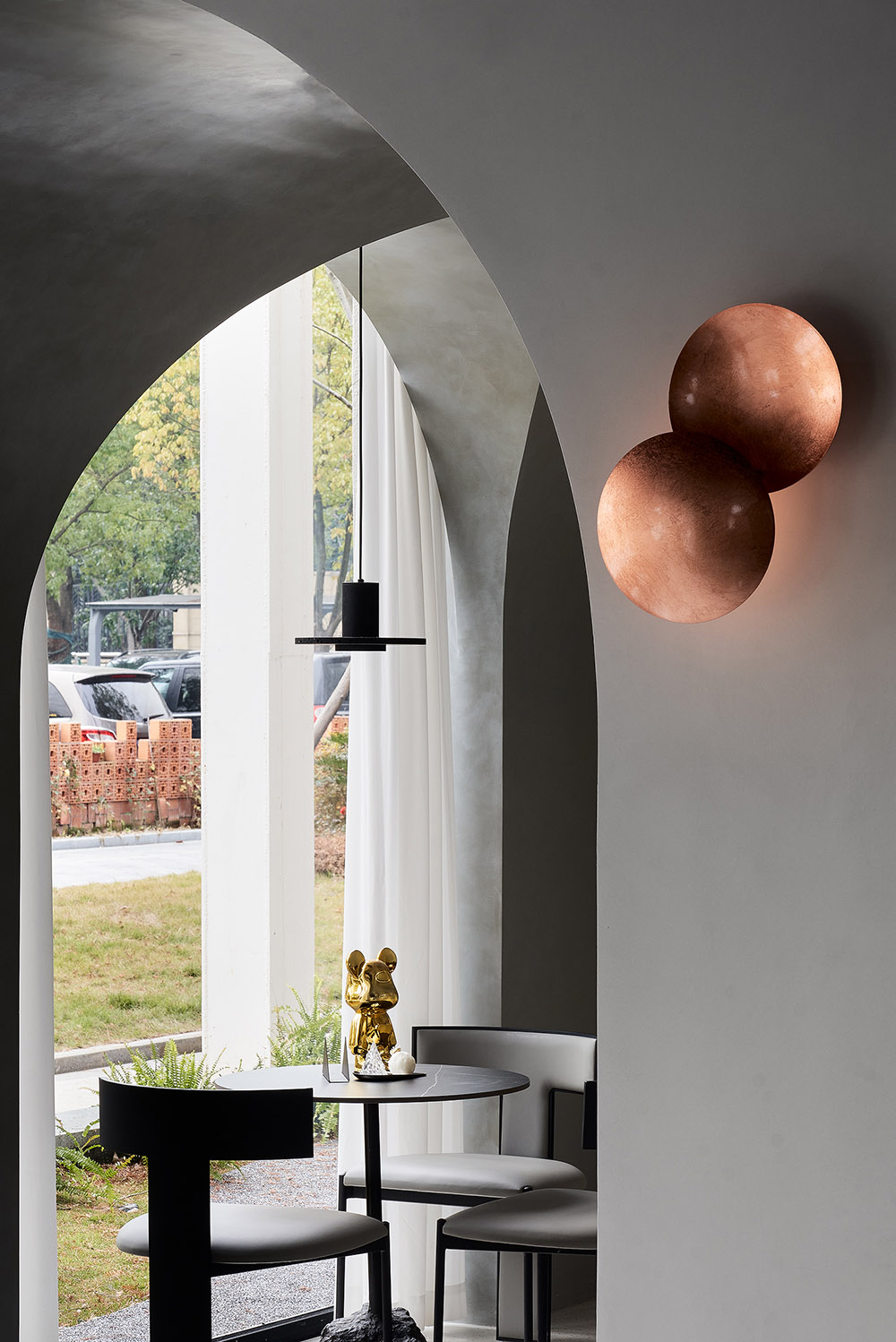 咖啡店設計,咖啡店設計案例,咖啡店設計方案,展廳設計,智能家居展廳設計,杭州,瓊宇科技&META Coffee,單複設計